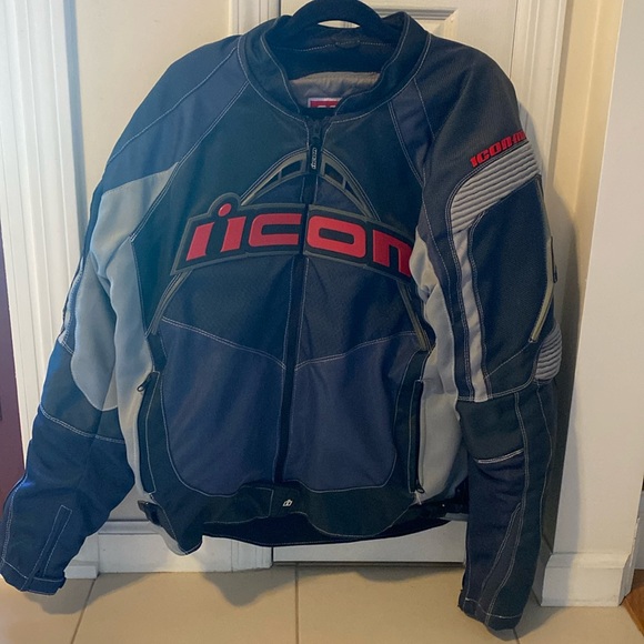 ICON | Jackets & Coats | Icon Motorcycle Jacket And Gloves | Poshmark